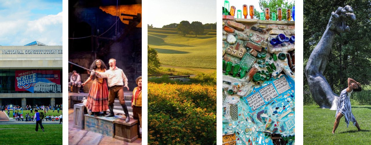 Banner image featuring ACCESS site photos
