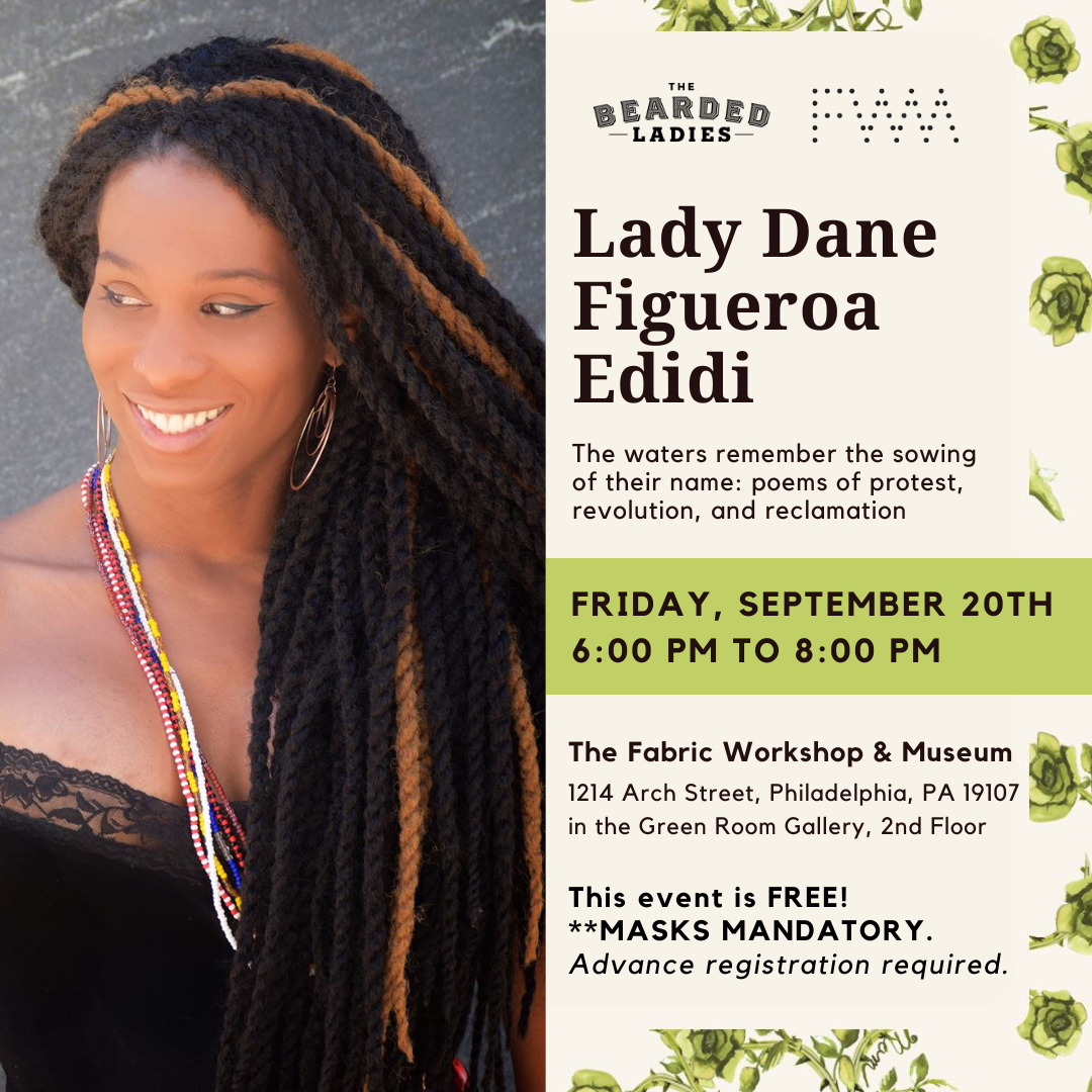 Graphic featuring photo and text promoting event